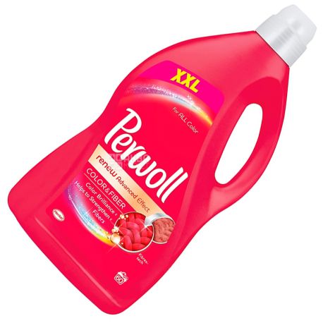 Perwoll, Color and Fiber, 3,6 л, Средство для стирки цветных вещей
