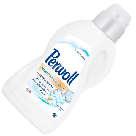 Perwoll, White and Fiber, 0,9 л, Засіб для прання білих речей