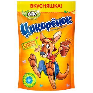 Elite, 190 г, Цикорёнок, С шоколадом и цикорием, Растворимый, м/у