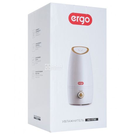 ERGO, Air Humidifier, HU-1730, Ultrasonic
