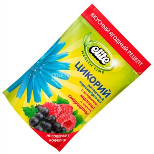 Elite, 100 г, Цикорий, С экстрактами малины и черной смородины, Растворимый, м/у