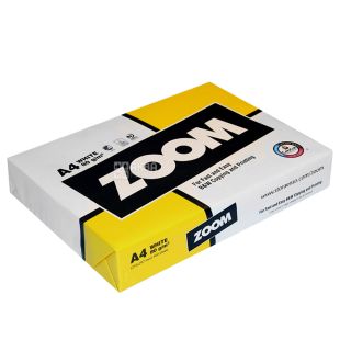 Zoom Бумага А4, 500 л, Класc С, 80г/м2