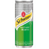 Schweppes Classic Mojito Упаковка 12 шт. х 0,33 л, Напиток газированный Классическое мохито с соком Лайма, Швепс, ж/б