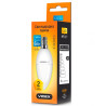 VIDEX LED, Лампа світлодіодна, цоколь E14, 6 W, 4100К, 220V, холодне біле світіння, 540 Lm