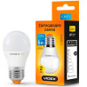 VIDEX LED, Лампа світлодіодна, цоколь E27, 6 W, 3000К, 220V, тепле світіння, 540 Lm