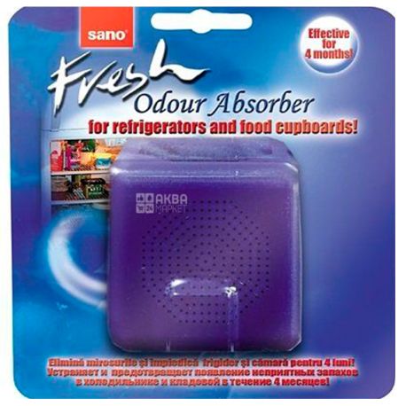 Sano Fresh Odor Absorber, Odor Absorber for Refrigerator, 1 pc.
