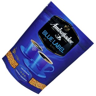 Ambassador Blue Label, 120 г, Кофе растворимый Амбассадор Блю Лэйбл