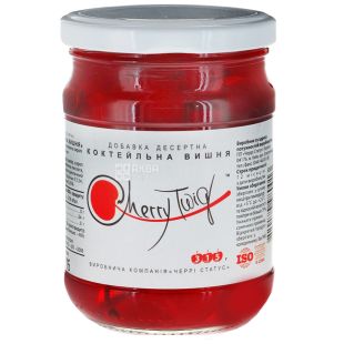 Cherry Twig, 315 г, Вишня коктейльная, Красная