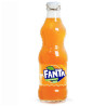 Fanta, Апельсин, Упаковка 12 шт. по 0,25 л, Фанта, Вода солодка, з натуральним соком, скло