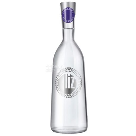 LIZ, 0,75 l, Mineral water, Carbonated, Glass, glass