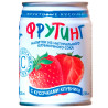 Fruiting, Natural strawberry juice, 238 мл, Фруттинг, Напиток соковый, с кусочками клубники, ж/б