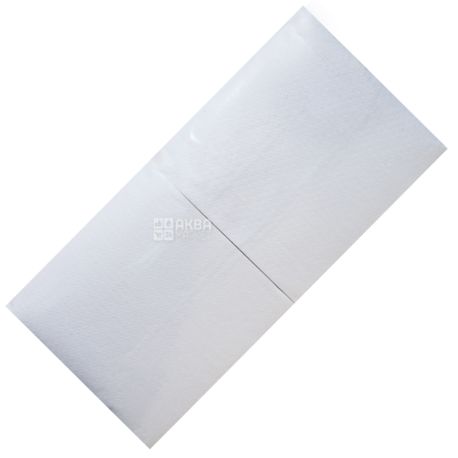 Ruta, 500 шт., Салфетки столовые, однослойные, 33×33 см, белые