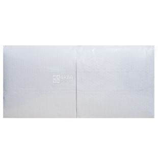 Ruta, 500 шт., Салфетки столовые, однослойные, белые, 33×33 см