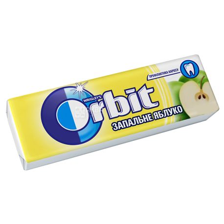 Orbit, 14 g, Chewing gum, Incendiary Apple