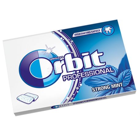Orbit Professional White, 13 г, Жевательная резинка
