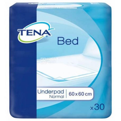 Tena, Bed Norm, 30 шт., Одноразові пелюшки, 60х60 см