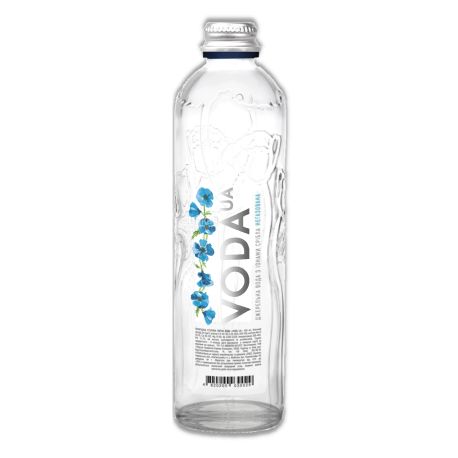 VODA UА, Вода негазована, 0,4 л, cкло
