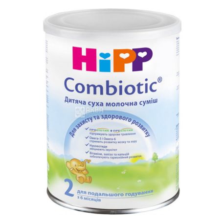 Hipp Combiotic 2, 350 г, Молочна суміш