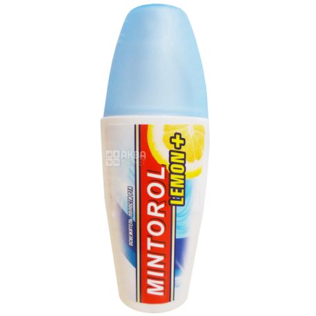 Mintorol, Fresh Mint, 25 мл, Освіжувач дихання, Лимон, Спрей