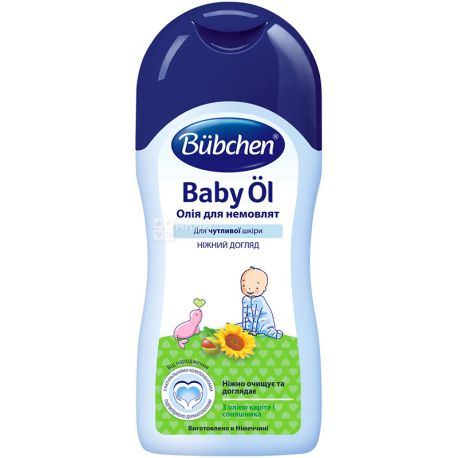 Bubchen, 200 мл, Олія, Для немовлят