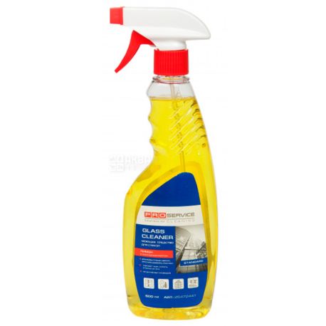 PRO service, 0.5 L, Glass and mirror cleaner, Lemon