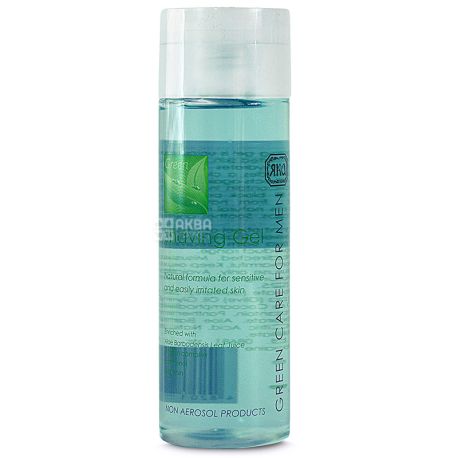 Яка, Green Care For Men, 220 мл, Гель для гоління