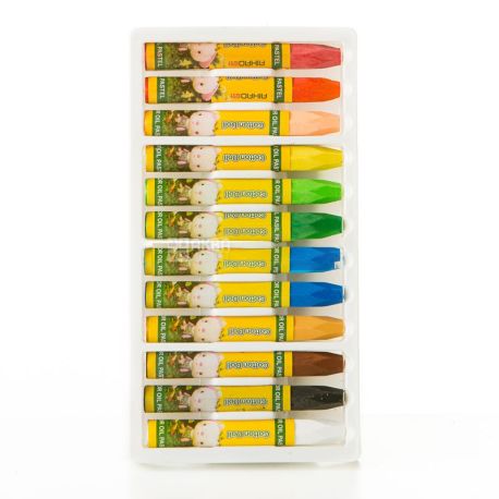 AIHAO, 12 pcs., Crayons Set, Oil Pastel, Oily, Multicolored