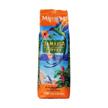 Magnum Exotics, 454 g, Coffee beans, Jamaica blue mountain blend