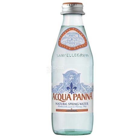 Acqua Panna, 0.25 L, Mineral water, Still, glass, glass