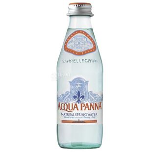 Acqua Panna, 0,25 л, Аква Панна, Вода мінеральна негазована, скло