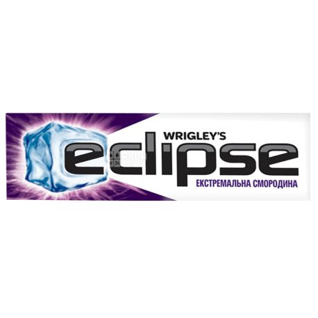 Eclipse, 14 g, Chewing gum, Extreme currant