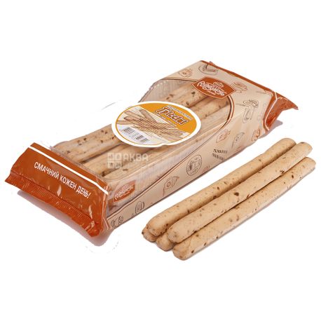 Рум'янець, 200 г, Палички, Гріссіні, З цибулею і кропом