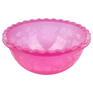 Al-Plastic, 3,5 л, Таз для фруктов, Пластик