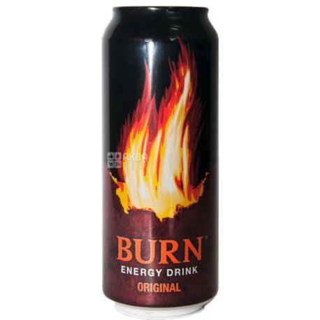 Burn Original, 0,5 л, Напій енергетичний Берн Оріджінал