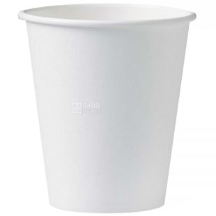 Стакан паперовий білий 180 мл, 50 шт., 40 упаковок, D69