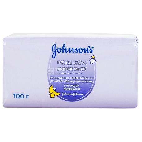 Johnson's Baby, 100 г, Мило дитяче, Перед сном