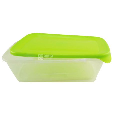 Rectangular container "Light" assorted, 1.0 l, (224х148х58 mm)