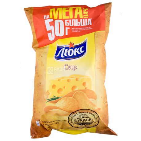 Люкс, 183г, Чипcы, Сыр, М/у