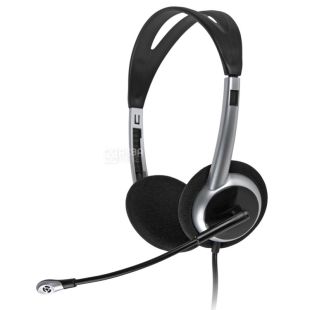 GEMIX, Гарнитура, HP-260MV, Black-Silver