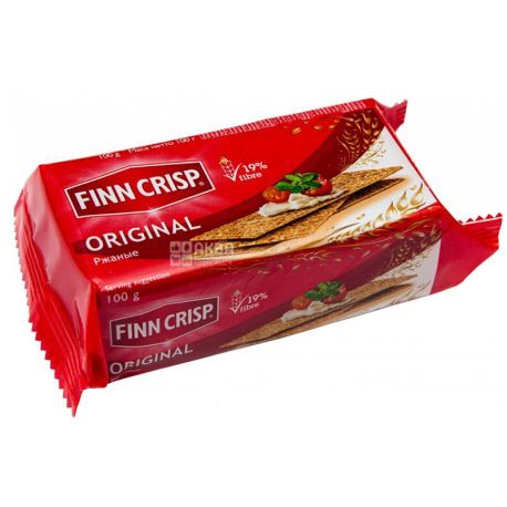 Finn Crisp Original, Rye Bread, 100 g