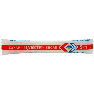 АТА, 32 упаковки по 100 шт., Сахар-песок свекольный, в стиках белый
