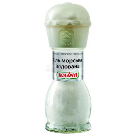 Kotanyi, Sea iodized salt, 92 g