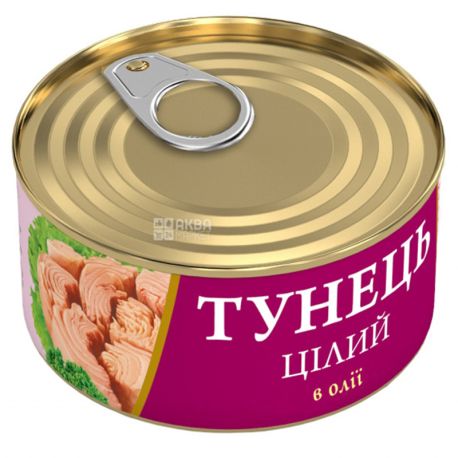 Fish Line, 185 г, Тунец в растительном масле, филе
