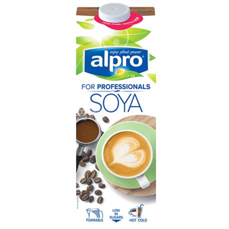 Alpro Soya for Professionals (soy milk), 1l, Alpro Natural Soy Drink