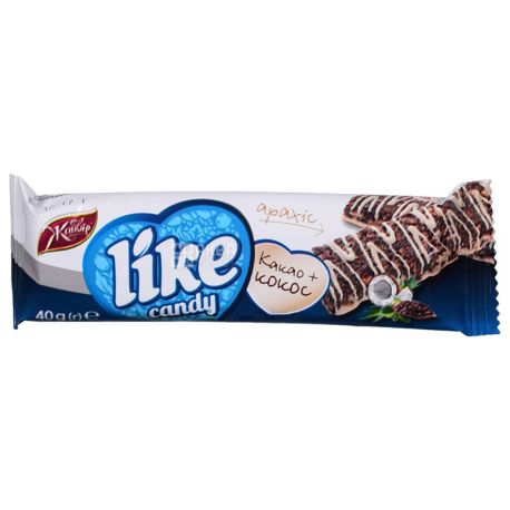 Zhayvir Candy Like Cocoa and Coconut, 40 g, Wrapper
