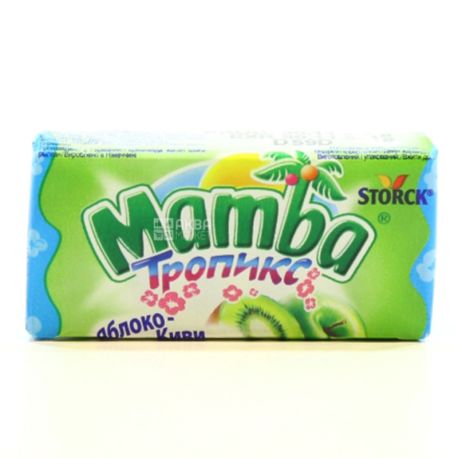 Storсk, 26,5 г, Конфеты жевательные, Mamba, Тропикс, м/у