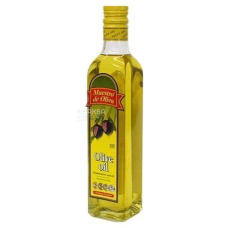 Maestro de Oliva, 500 ml, Olive oil, Olive oil, Glass