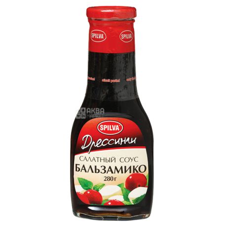 Spilva Бальзамико соус-дрессинг, 280г,  стеклянная бутылка