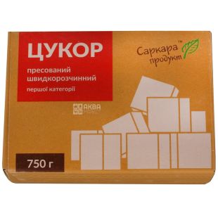 Саркара, 750 г, Сахар-рафинад, свекольный, белый