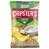 Flint Chipsters чипсы картофельные со вкусом сметаны с зеленью, 70 г, м/у